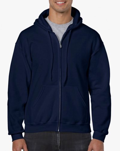 Gildan GI18600 HEAVY BLEND™ ADULT FULL ZIP HOODED SWEATSHIRT 5XL