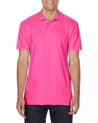 Gildan GI64800 SOFTSTYLE® ADULT DOUBLE PIQUÉ POLO 3XL