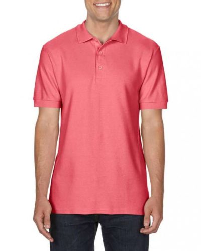 Gildan GI85800 PREMIUM COTTON® ADULT DOUBLE PIQUÉ POLO L