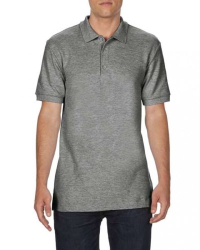 Gildan GI85800 PREMIUM COTTON® ADULT DOUBLE PIQUÉ POLO 2XL