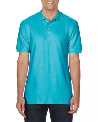 Gildan GI85800 PREMIUM COTTON® ADULT DOUBLE PIQUÉ POLO L