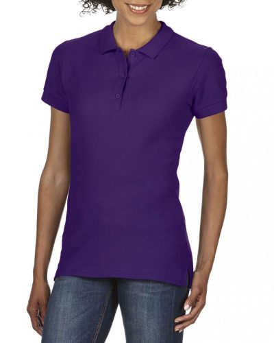 Gildan GIL85800 PREMIUM COTTON® LADIES' DOUBLE PIQUÉ POLO L