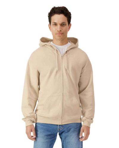 Gildan GISF600 SOFTSTYLE® MIDWEIGHT FLEECE ADULT FULL ZIP HOODED SWEATSHIRT 3XL