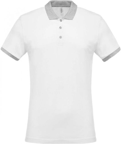 Kariban KA258 MEN'S TWO-TONE PIQUÉ POLO SHIRT L