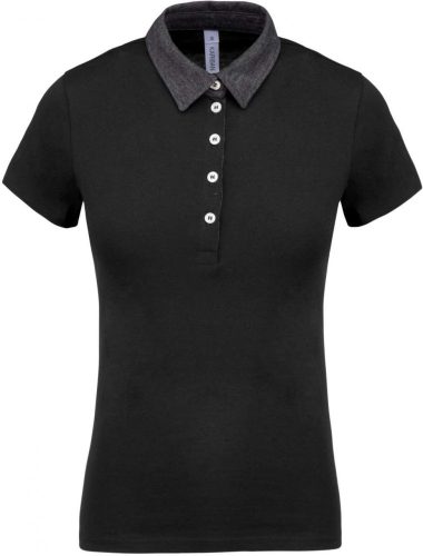 Kariban KA261 LADIES' TWO-TONE JERSEY POLO SHIRT L