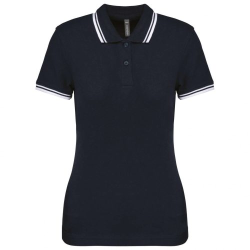 Kariban KA273 LADIE'S 2 STRIPED SHORT SLEEVED POLOSHIRT XS