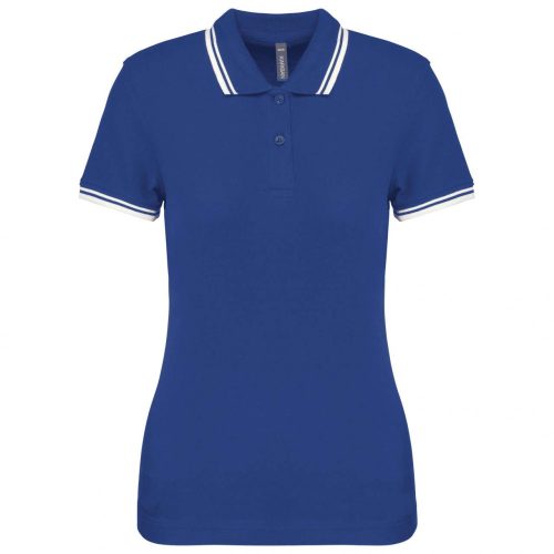 Kariban KA273 LADIE'S 2 STRIPED SHORT SLEEVED POLOSHIRT L