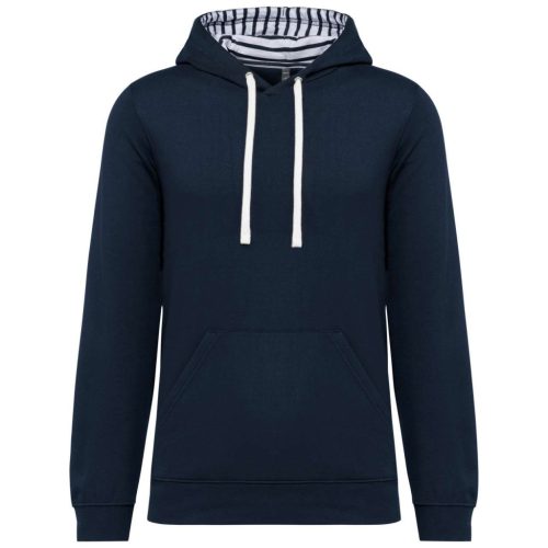 Kariban KA4013 UNISEX CONTRAST PATTERNED HOODED SWEATSHIRT S