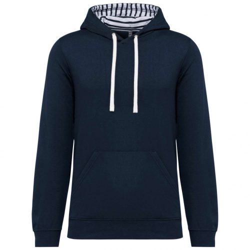 Kariban KA4013 UNISEX CONTRAST PATTERNED HOODED SWEATSHIRT XS