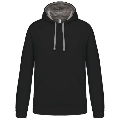 Kariban KA446 MEN'S CONTRAST HOODED SWEATSHIRT XS