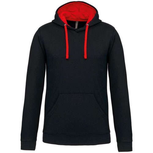 Kariban KA446 MEN'S CONTRAST HOODED SWEATSHIRT 4XL