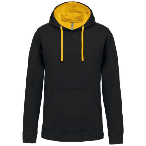 Kariban KA446 MEN'S CONTRAST HOODED SWEATSHIRT 2XL