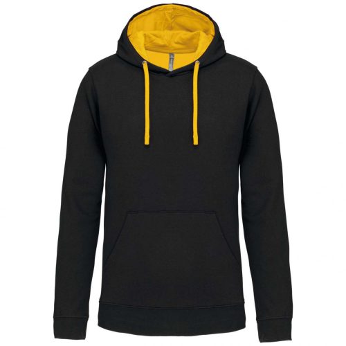 Kariban KA446 MEN'S CONTRAST HOODED SWEATSHIRT 3XL