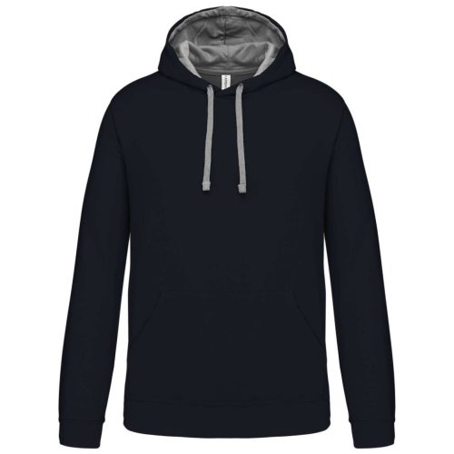 Kariban KA446 MEN'S CONTRAST HOODED SWEATSHIRT 2XL