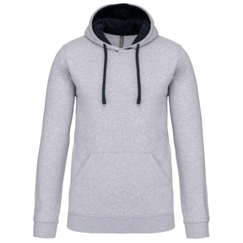 Kariban KA446 MEN'S CONTRAST HOODED SWEATSHIRT 2XL