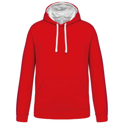 Kariban KA446 MEN'S CONTRAST HOODED SWEATSHIRT 2XL