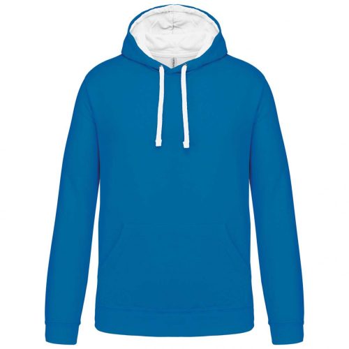 Kariban KA446 MEN'S CONTRAST HOODED SWEATSHIRT 2XL