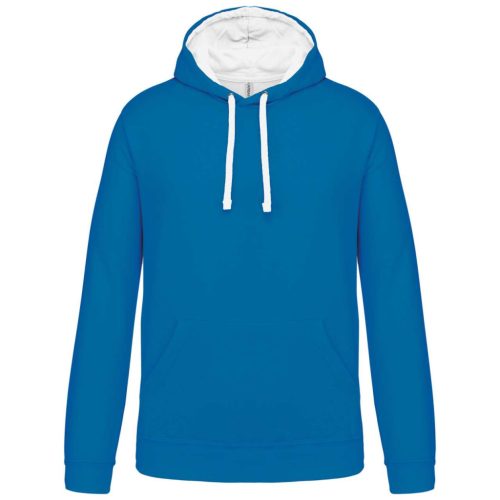 Kariban KA446 MEN'S CONTRAST HOODED SWEATSHIRT 2XL