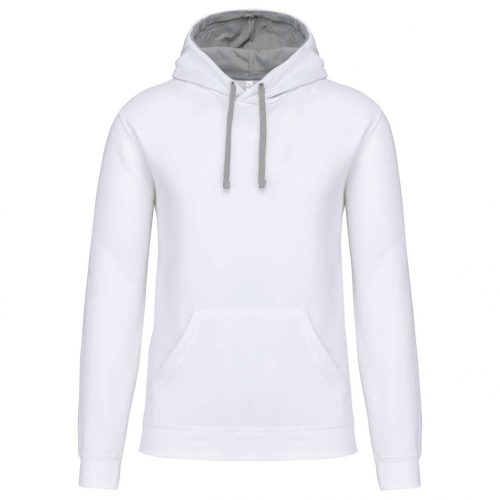 Kariban KA446 MEN'S CONTRAST HOODED SWEATSHIRT L