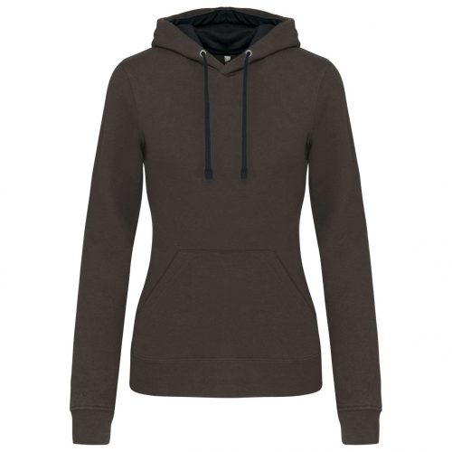 Kariban KA465 LADIES’ CONTRAST HOODED SWEATSHIRT XS