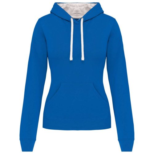 Kariban KA465 LADIES’ CONTRAST HOODED SWEATSHIRT 2XL