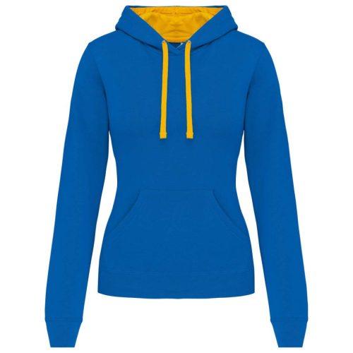 Kariban KA465 LADIES’ CONTRAST HOODED SWEATSHIRT 2XL