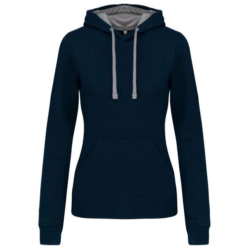 Kariban KA465 LADIES’ CONTRAST HOODED SWEATSHIRT 2XL