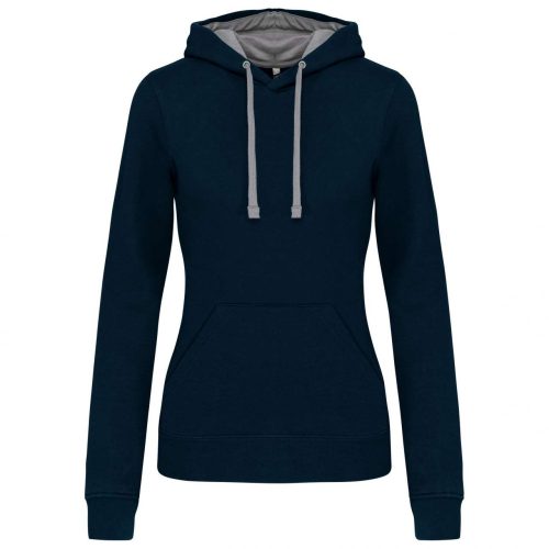 Kariban KA465 LADIES’ CONTRAST HOODED SWEATSHIRT XS