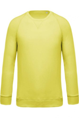 Kariban KA480 MEN'S ORGANIC COTTON CREW NECK RAGLAN SLEEVE SWEATSHIRT 3XL