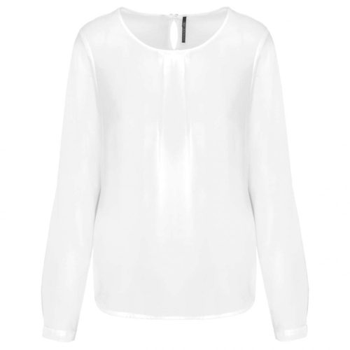 Kariban KA5003 LADIES' LONG-SLEEVED CREPE BLOUSE 34