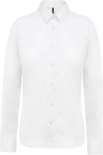 Kariban KA510 LADIES’ LONG-SLEEVED COTTON POPLIN SHIRT XS