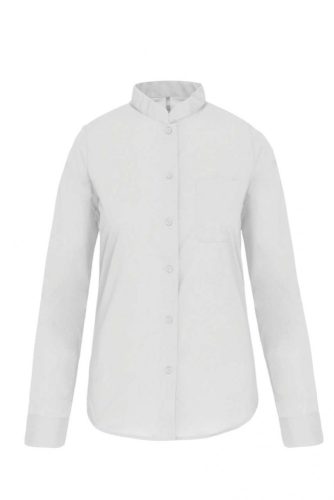 Kariban KA514 LADIES' LONG-SLEEVED MANDARIN COLLAR SHIRT L