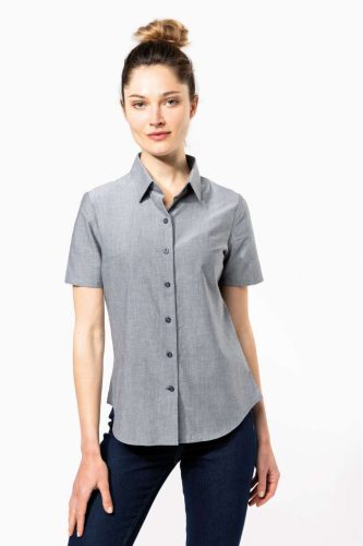 Kariban KA536 LADIES' SHORT-SLEEVED OXFORD SHIRT 3XL