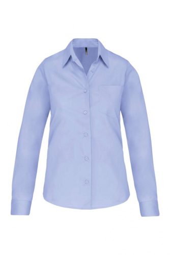 Kariban KA542 LADIES' LONG-SLEEVED COTTON POPLIN SHIRT 3XL