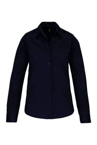 Kariban KA542 LADIES' LONG-SLEEVED COTTON POPLIN SHIRT L