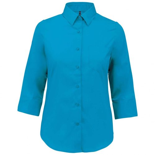 Kariban KA558 LADIES' 3/4 SLEEVED SHIRT 2XL