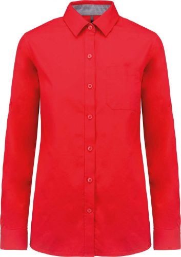 Kariban KA585 LADIES’ NEVADA LONG SLEEVE COTTON SHIRT S