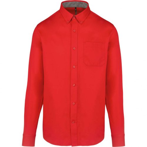 Kariban KA586 MEN'S NEVADA LONG SLEEVE COTTON SHIRT L