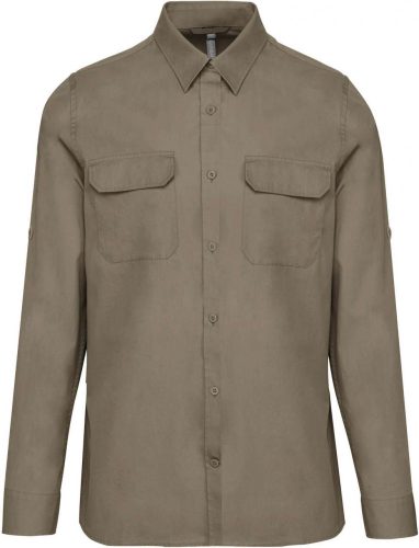 Kariban KA590 MEN'S LONG-SLEEVED SAFARI SHIRT M