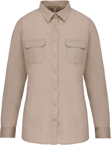 Kariban KA591 LADIES' LONG SLEEVED SAFARI SHIRT XS