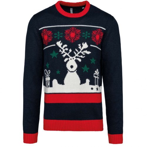 Kariban KA9010 UNISEX CREW NECK CHRISTMAS JUMPER 3XL