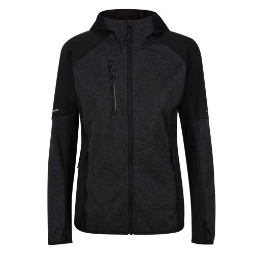 Regatta RETRF621 WOMEN'S X-PRO COLDSPRING II HYBRID PERFORMANCE STRETCH HOODED FLEECE JACKET L