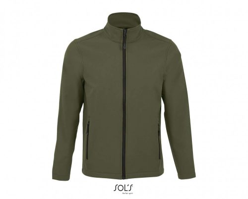 SOL'S SO01195 SOL'S RACE MEN - SOFTSHELL ZIP JACKET 3XL