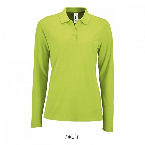 SOL'S SO02083 SOL'S PERFECT LSL WOMEN - LONG-SLEEVE PIQUÉ POLO SHIRT M