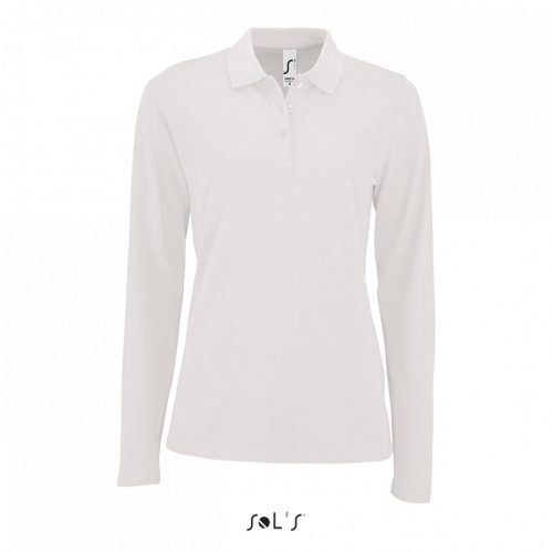 SOL'S SO02083 SOL'S PERFECT LSL WOMEN - LONG-SLEEVE PIQUÉ POLO SHIRT M