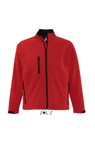 SOL'S SO46600 SOL'S RELAX - MEN'S SOFTSHELL ZIPPED JACKET 4XL