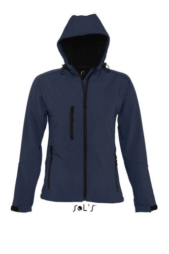 SOL'S SO46802 SOL'S REPLAY WOMEN - HOODED SOFTSHELL L