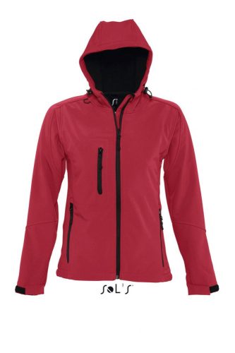 SOL'S SO46802 SOL'S REPLAY WOMEN - HOODED SOFTSHELL L